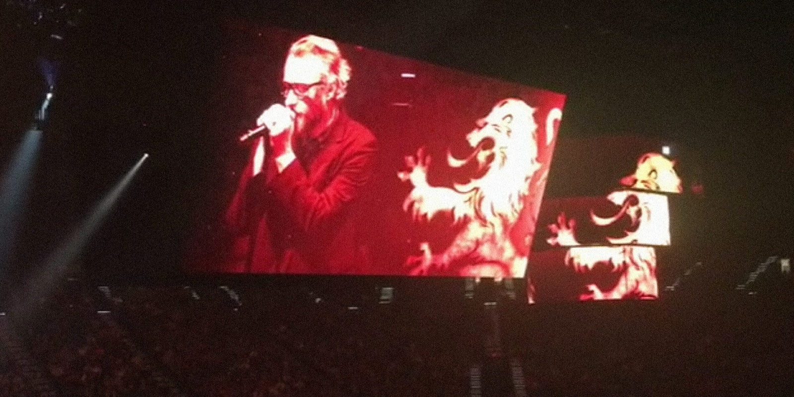 The National performs Rains of Castamere from Game of Thrones