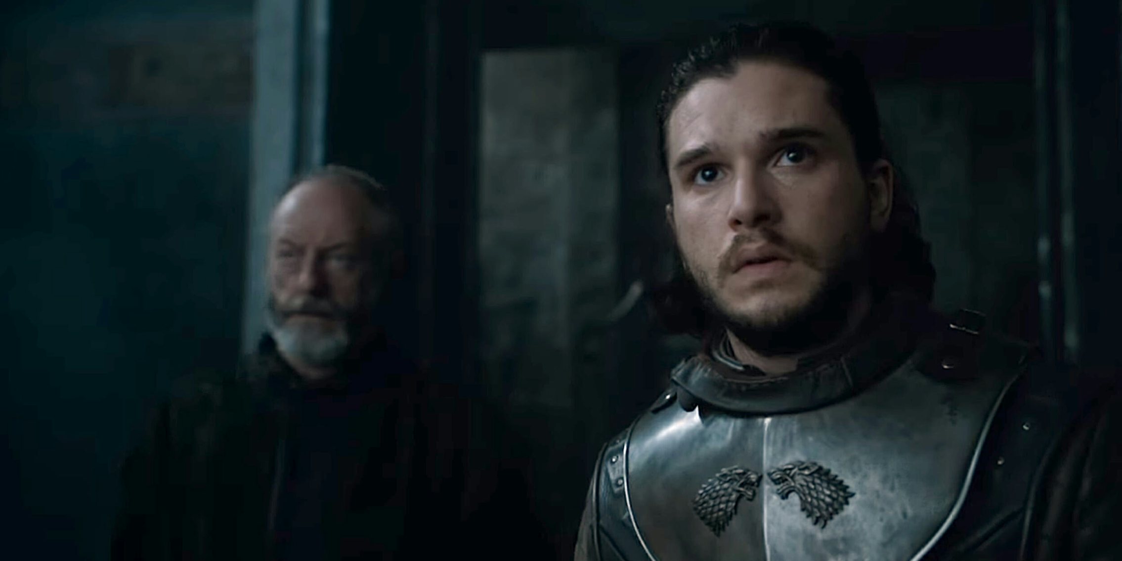 Ser Davos and Jon Snow, Game of Thrones