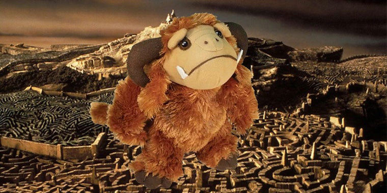 Ludo plush toy from the movie Labyrinth
