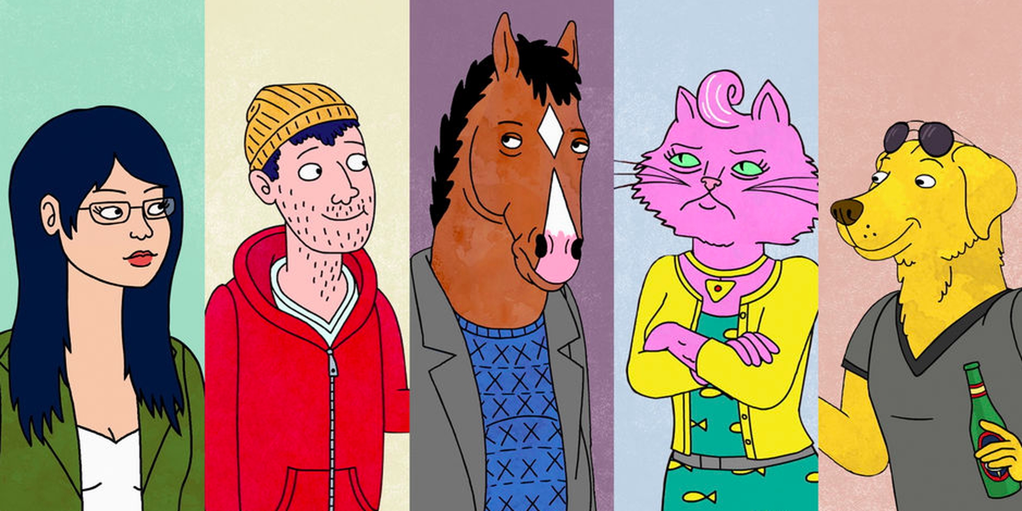 The hidden vocal talents of BoJack Horseman An illustrated guide