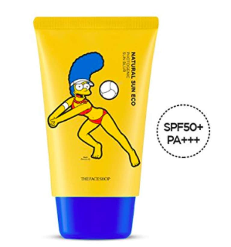 simpsons skincare