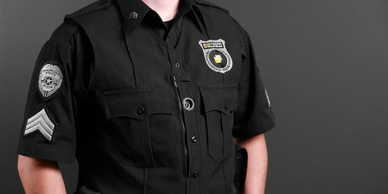 police uniform body cam