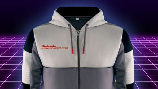 The NES Classic Hoodie is perfect for side scrolling through the elements