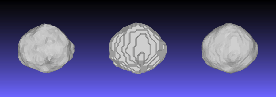 Asteroid 3D shape modeling