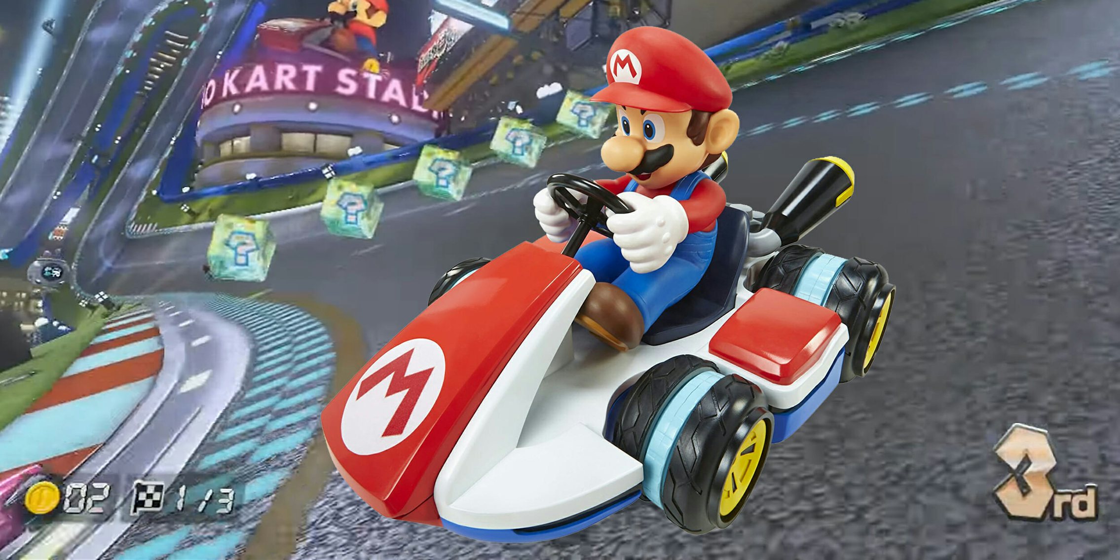 Mariokart mini RC racer
