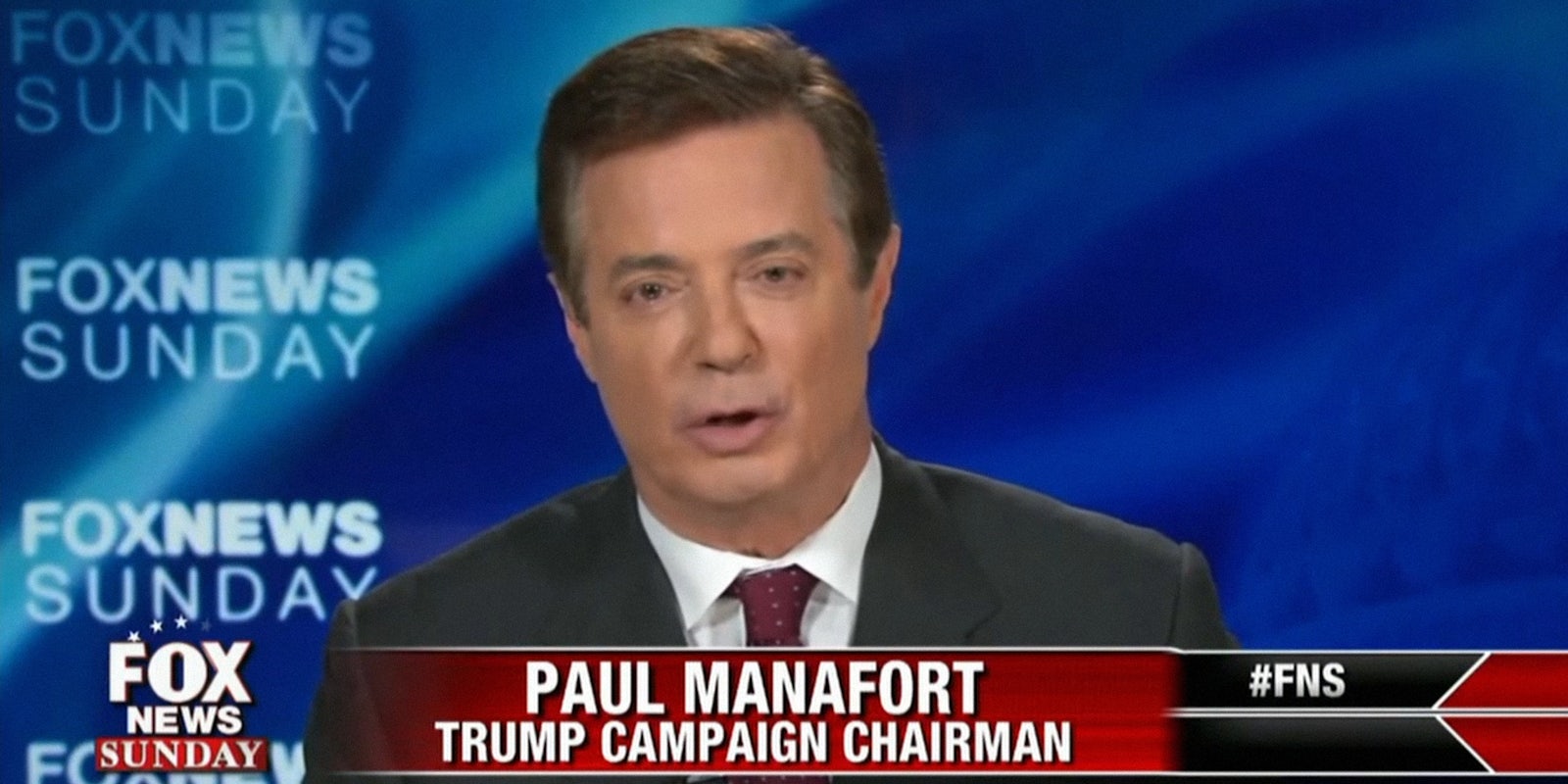 Paul Manafort on Fox News