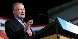 Sen. Tim Kaine (D-Va.) has asked for the release of a memo that reportedly outlines the war powers President Donald Trump believes he has, according to a new report.