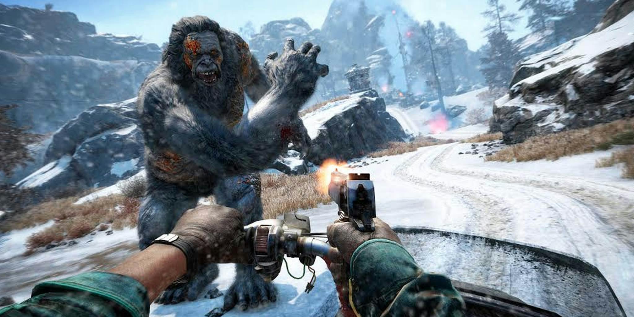 Battle Snow Monsters In Far Cry 4 Valley Of The Yeti