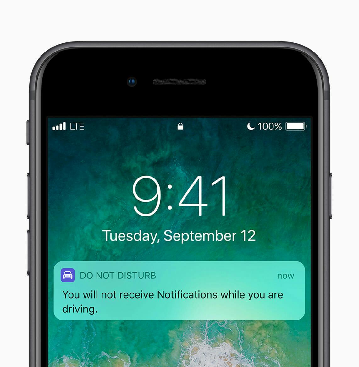 ios 11 features : Do Not Disturb while driving screen grab