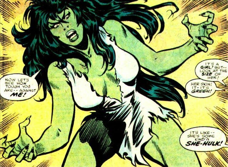 marvel female superheroes : She-Hulk