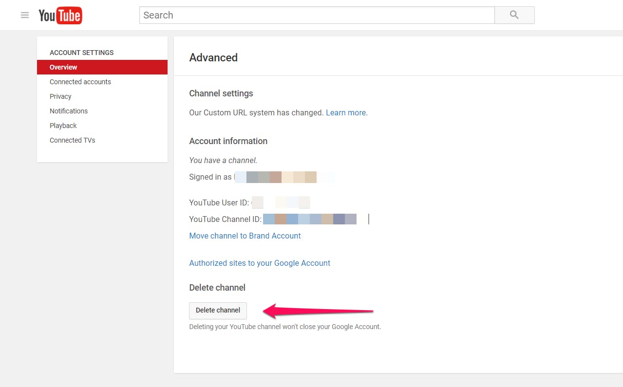 Here's how to delete your YouTube account