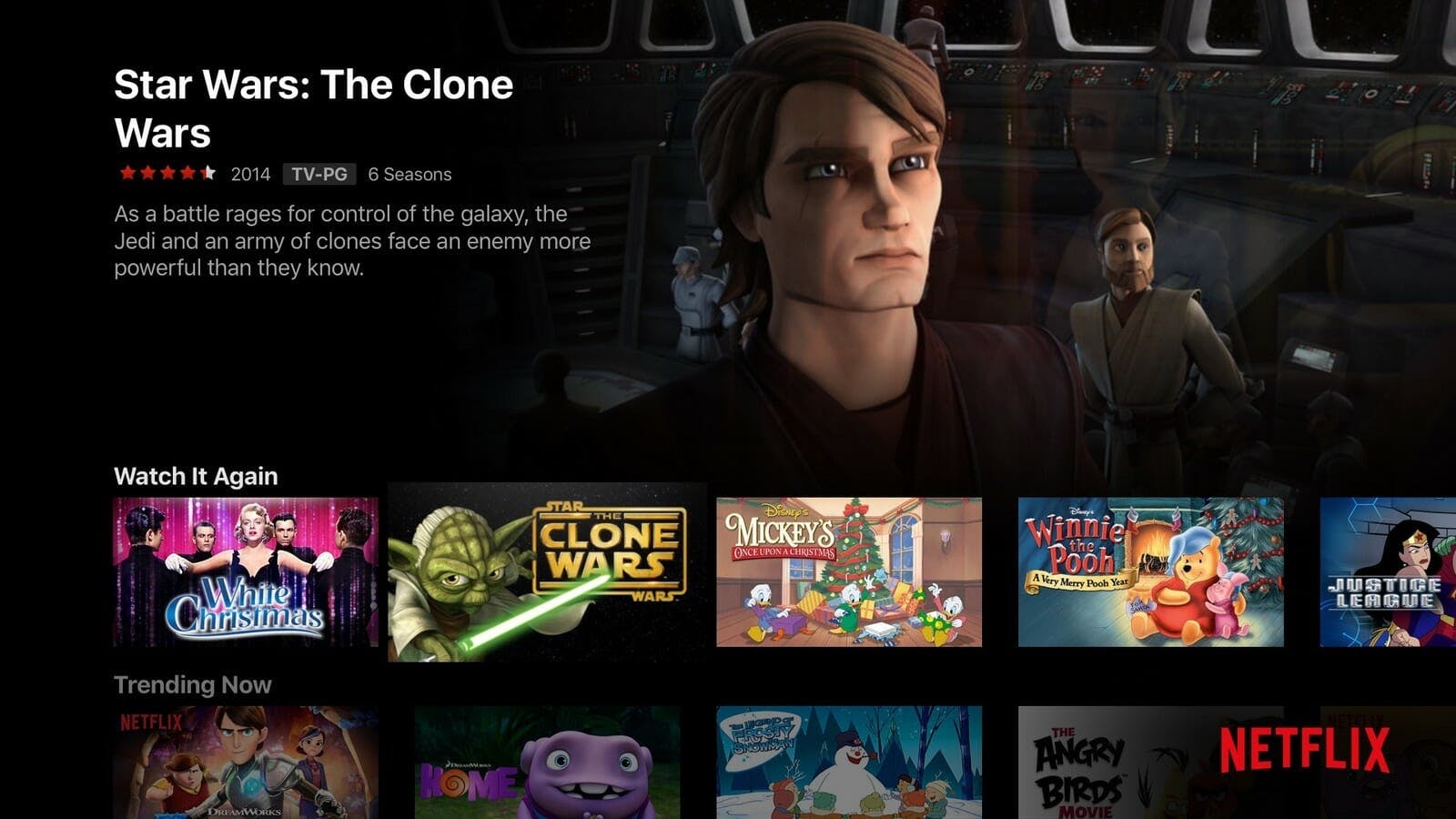 Netflix Clone Wars