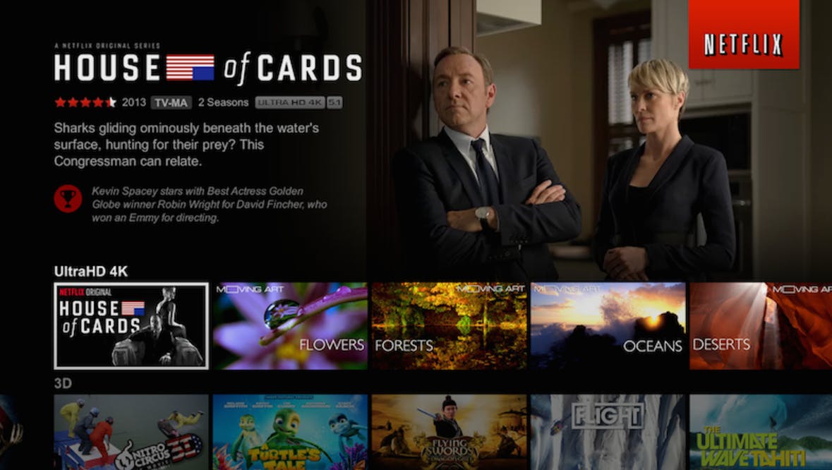 netflix uhd house of cards