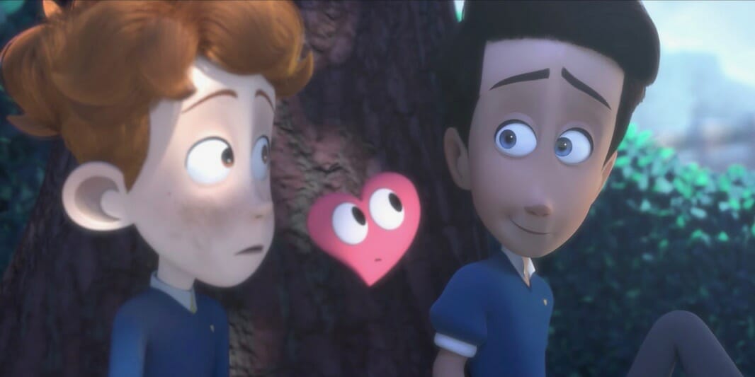 in a heartbeat animated short film