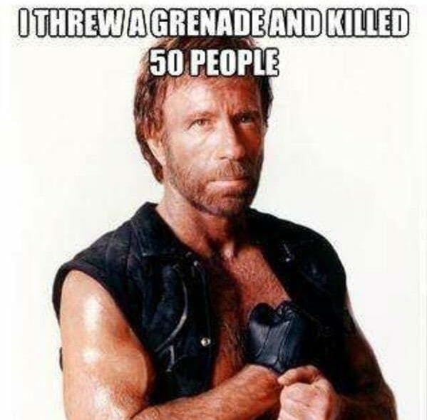 Chuck Norris grenade