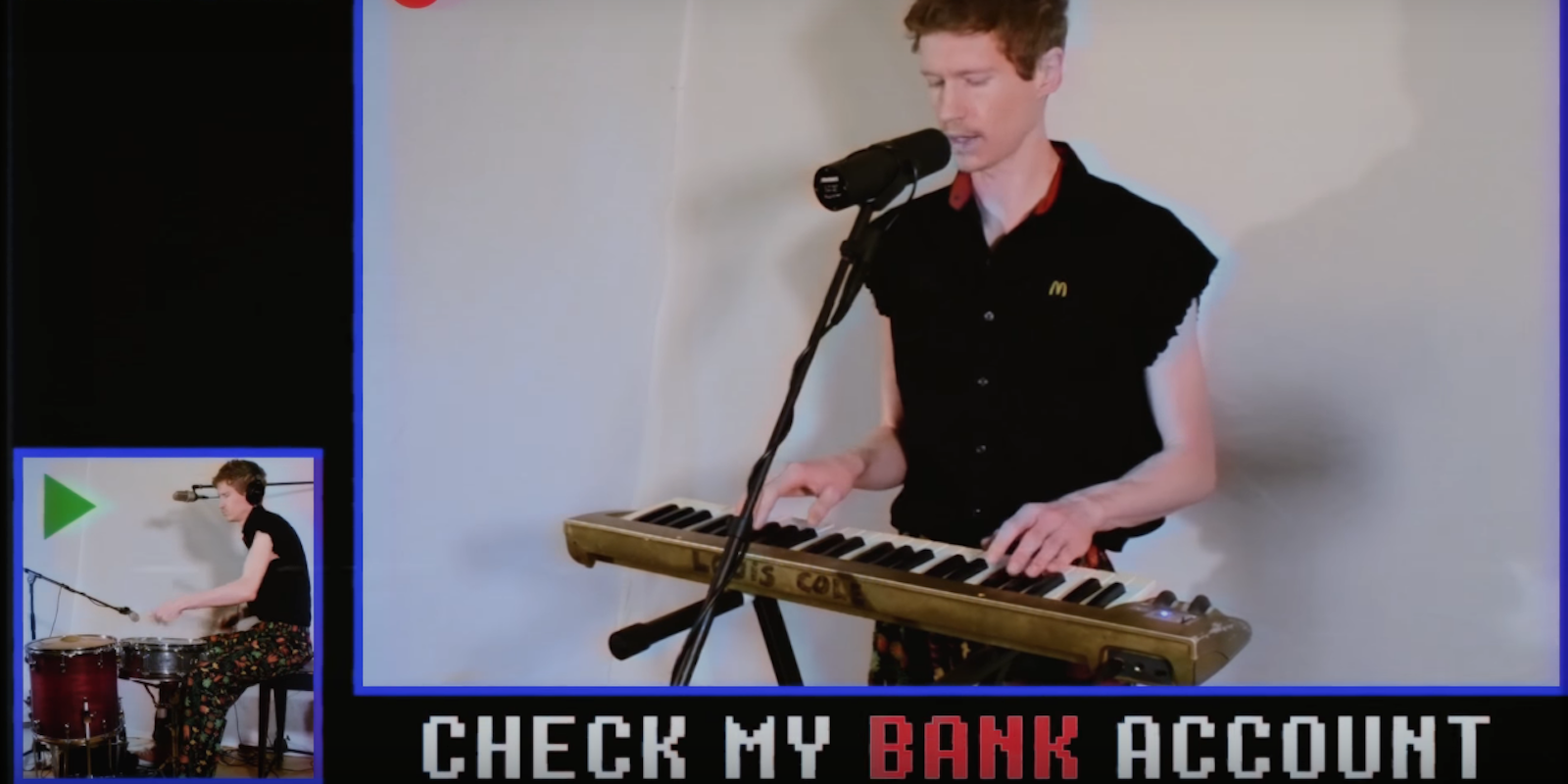 Louis Cole plays 'Bank Account'