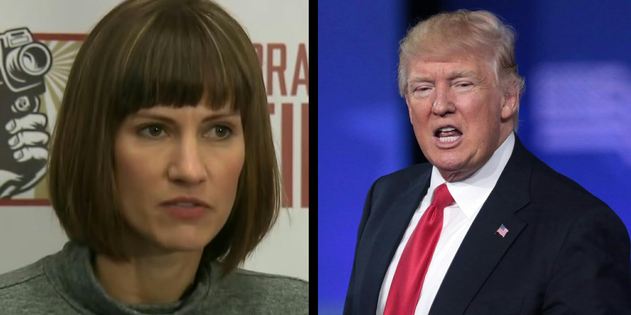 Trump Denies Account Of Woman Who Says He Forcibly Kissed Her