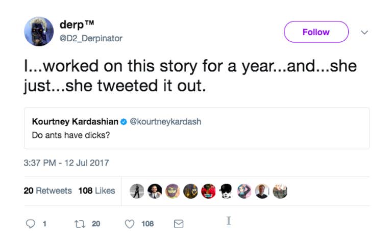 he just tweeted it out