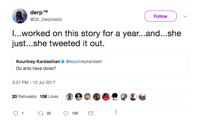 he just tweeted it out