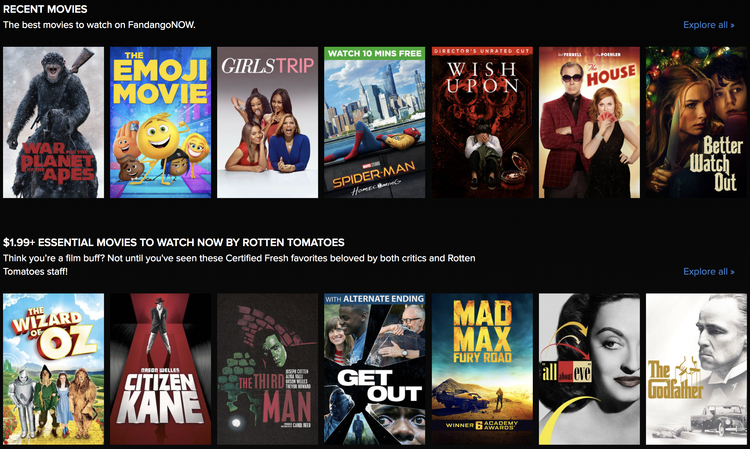 Rent new outlet release movies online