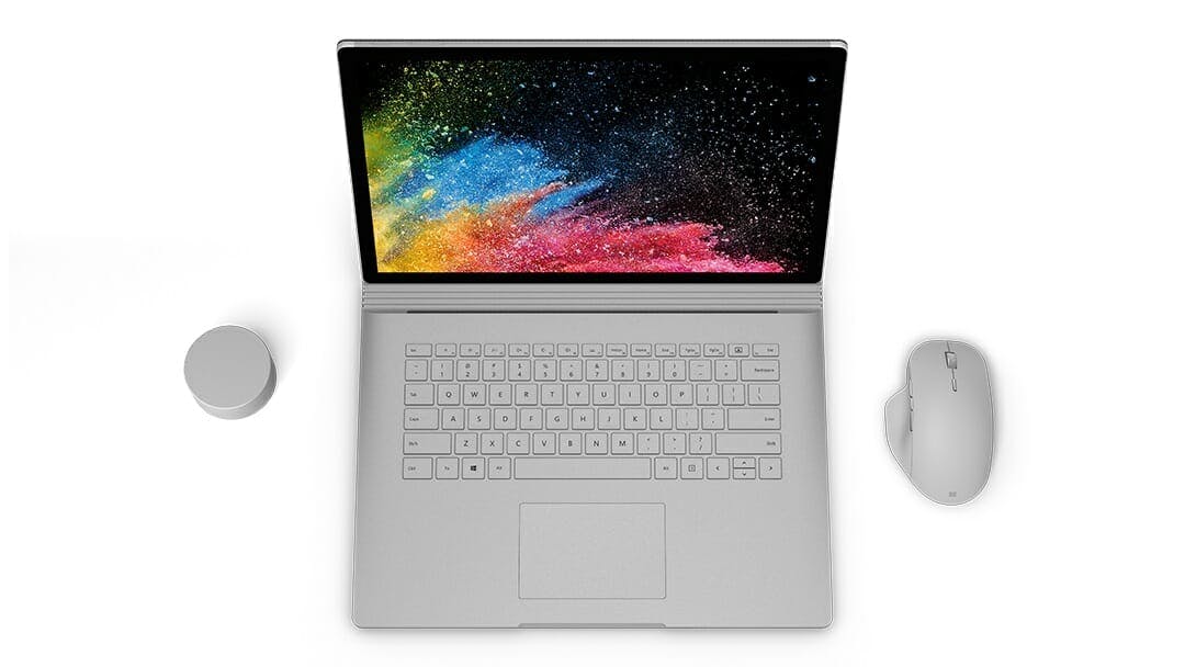microsoft surface book 2 2-in-1 tablet laptop