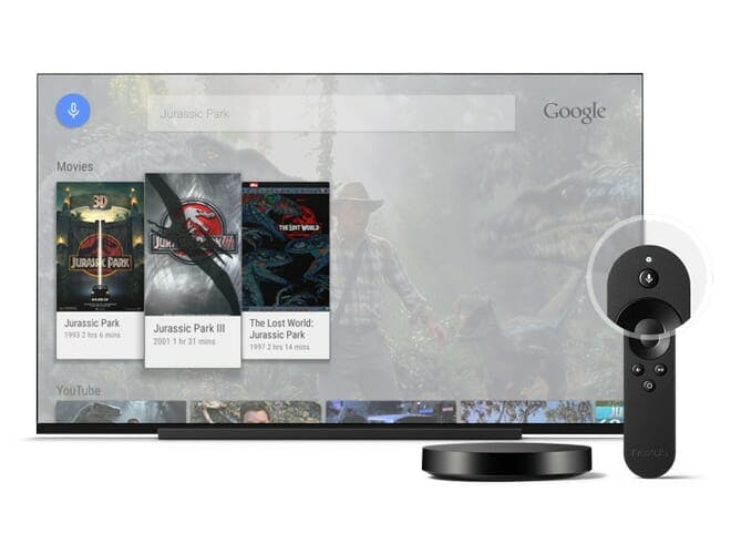 voice search Android TV