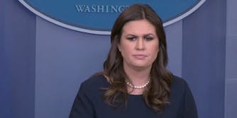 Sarah Huckabee Sanders says congresswoman bringing up Trump's phone call with soldier's widow was 'appalling and disgusting'