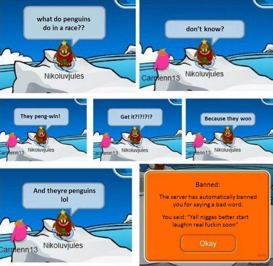 club penguin meme  Club penguin memes, Club penguin, Penguin meme