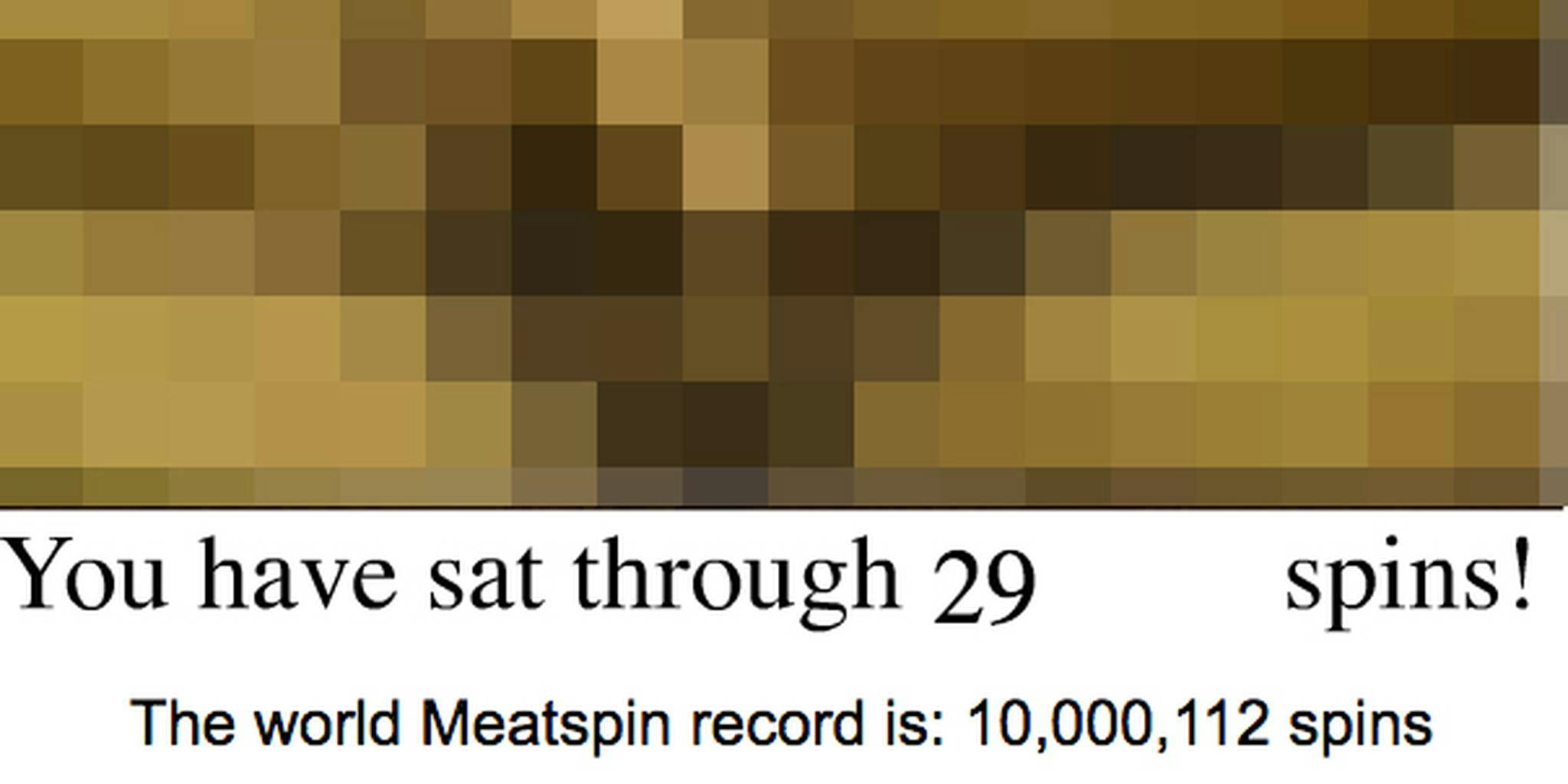 Meatspin, one of the original shock sites, is a relic of a different time