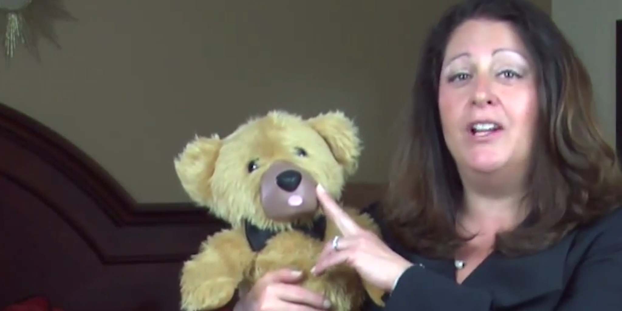 This adorable stuffed bear is actually a creepy sex toy