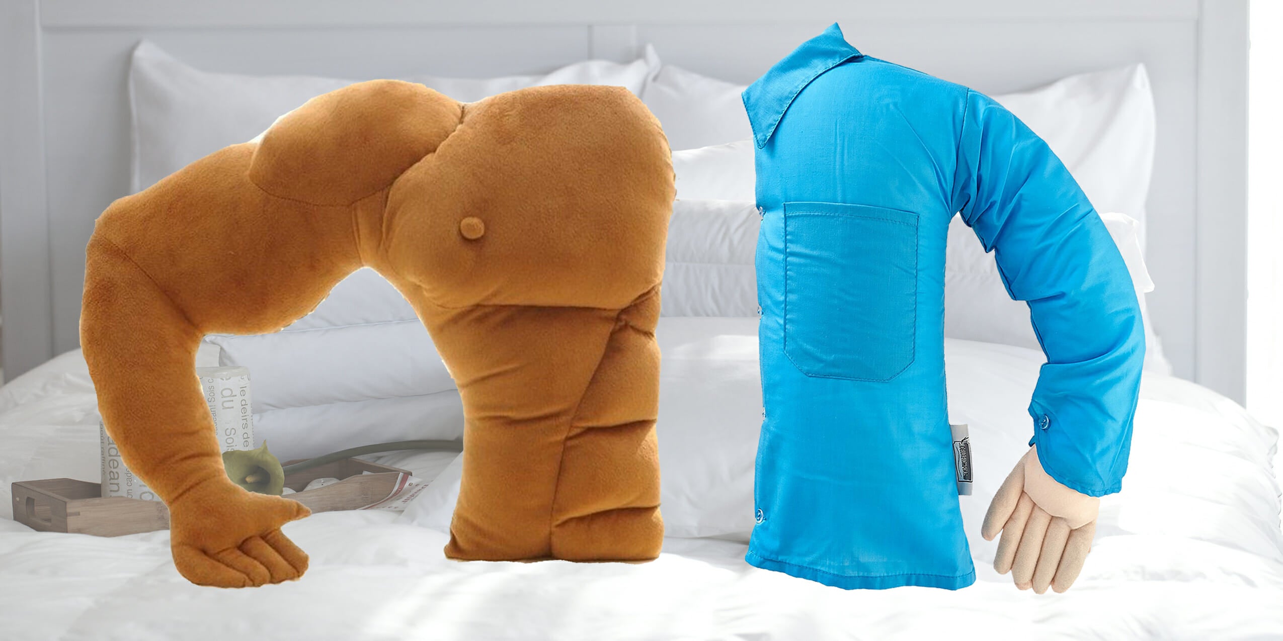 These boyfriend pillows will keep you snuggly on Valentine’s Day