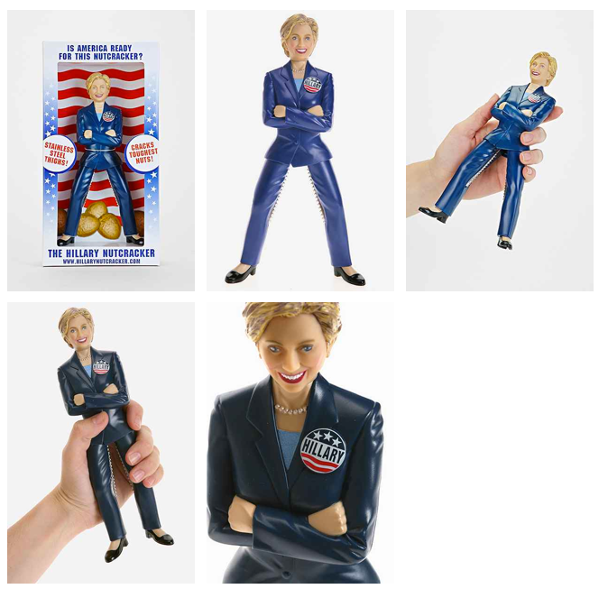 Hillary Clinton Nutcracker