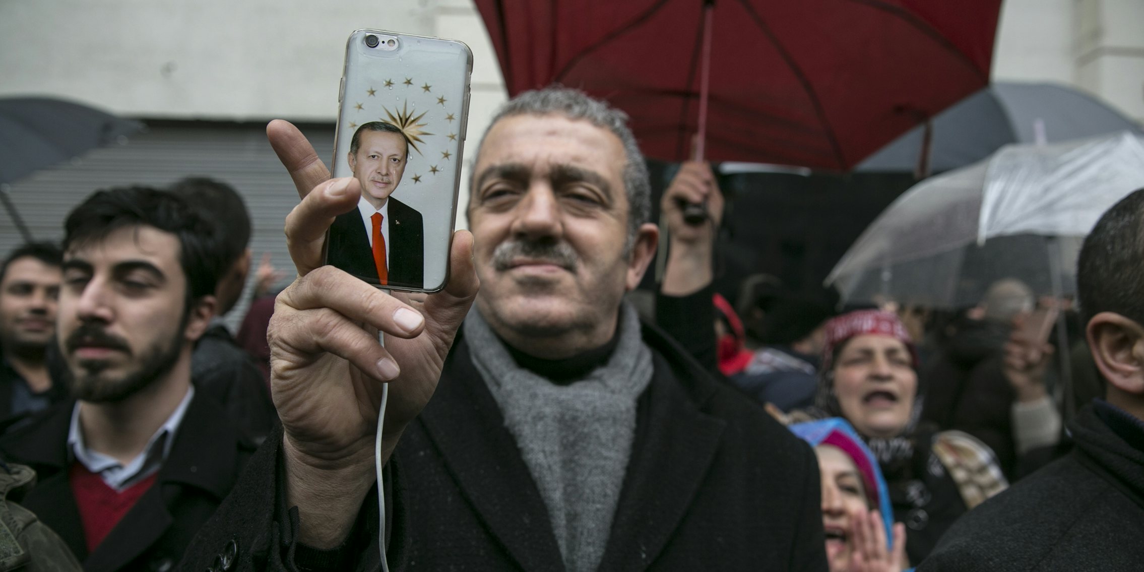 Turkish Man with Recep Tayyip Erdogan Phone Case