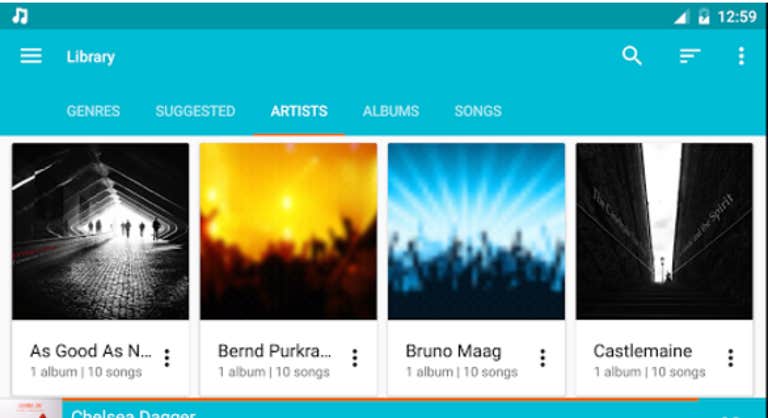 music player for android: shuttle