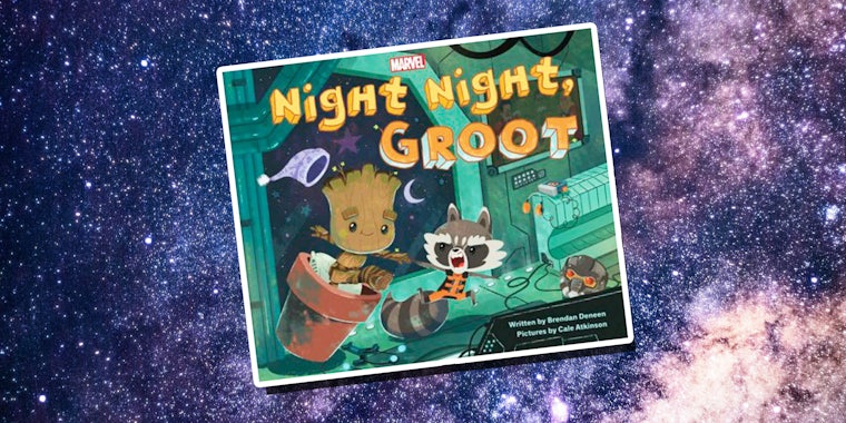 guardians of the galaxy bedtime story