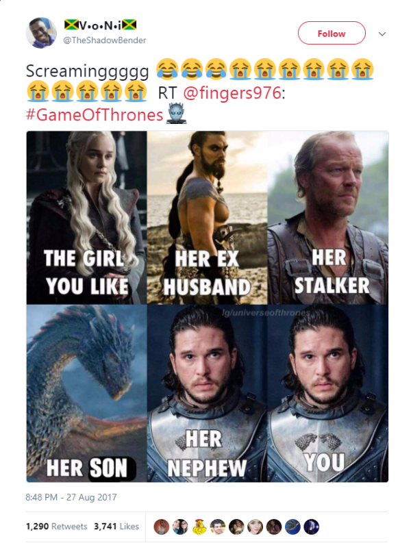 game of thrones memes