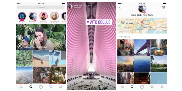 how to clear search on instagram : Instagram Explore section
