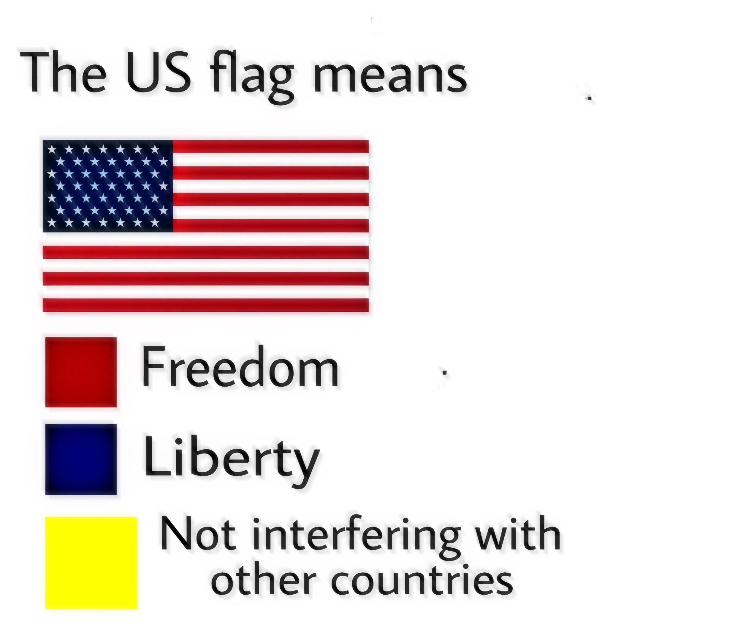 american flag meme