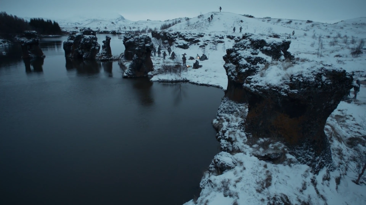 game of thrones beyond the wall ice island