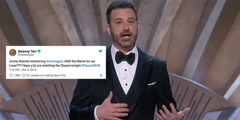 Jimmy Kimmel Oscars opening speech.