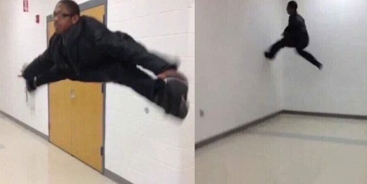 the floor is lava meme