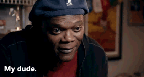 Samuel L Jackson Reaction GIF by Coming to America - Find & Share