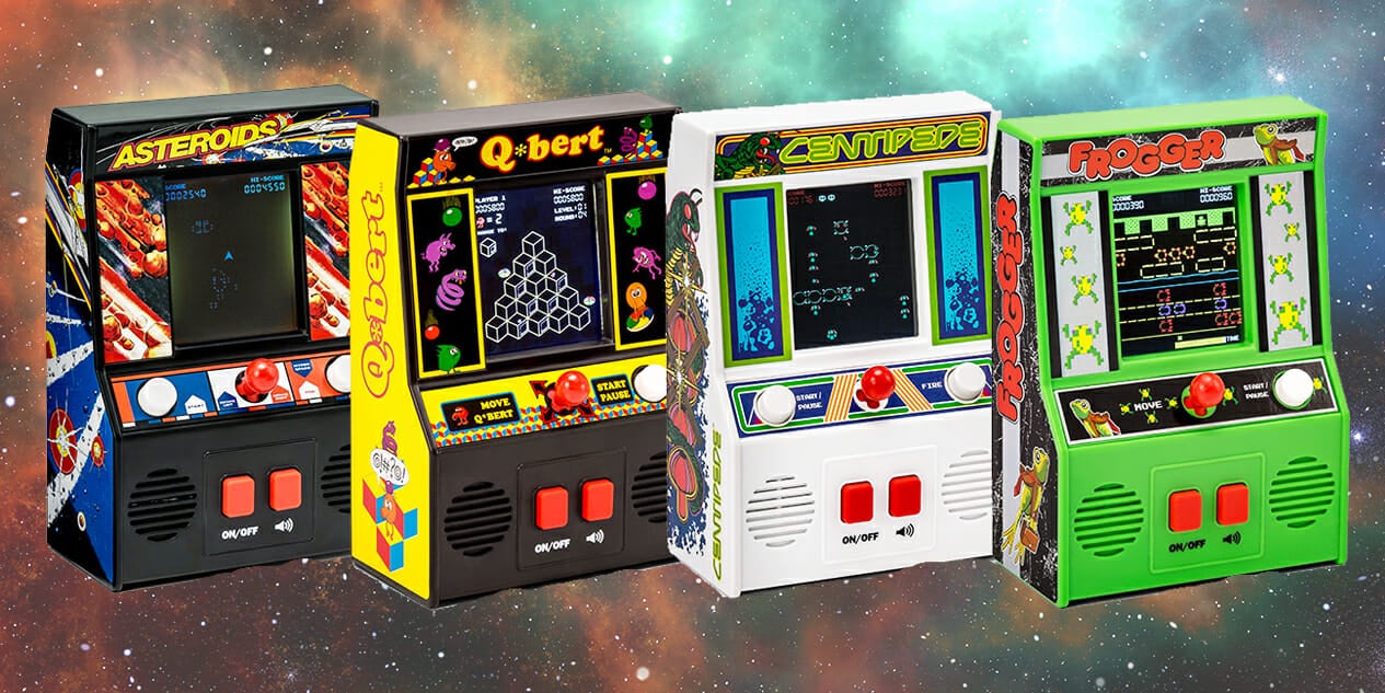 You won't need any quarters to play these mini arcade games