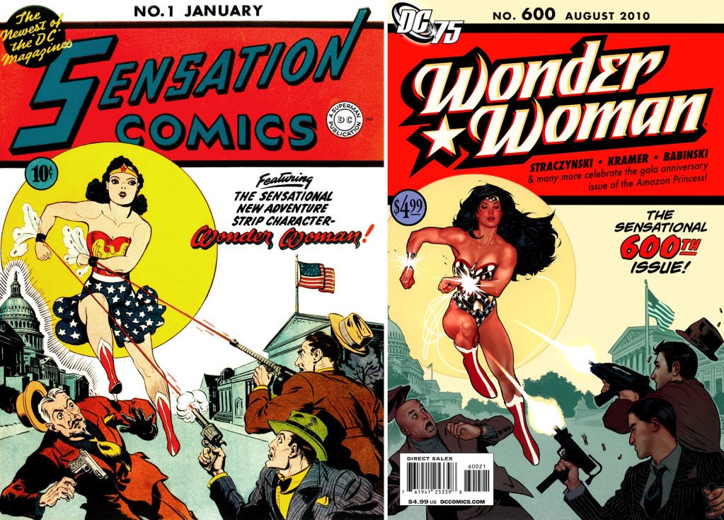 how did wonder woman become a super hero