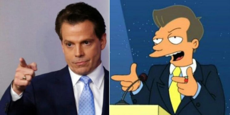 anthony scaramucci as that guy from futurama