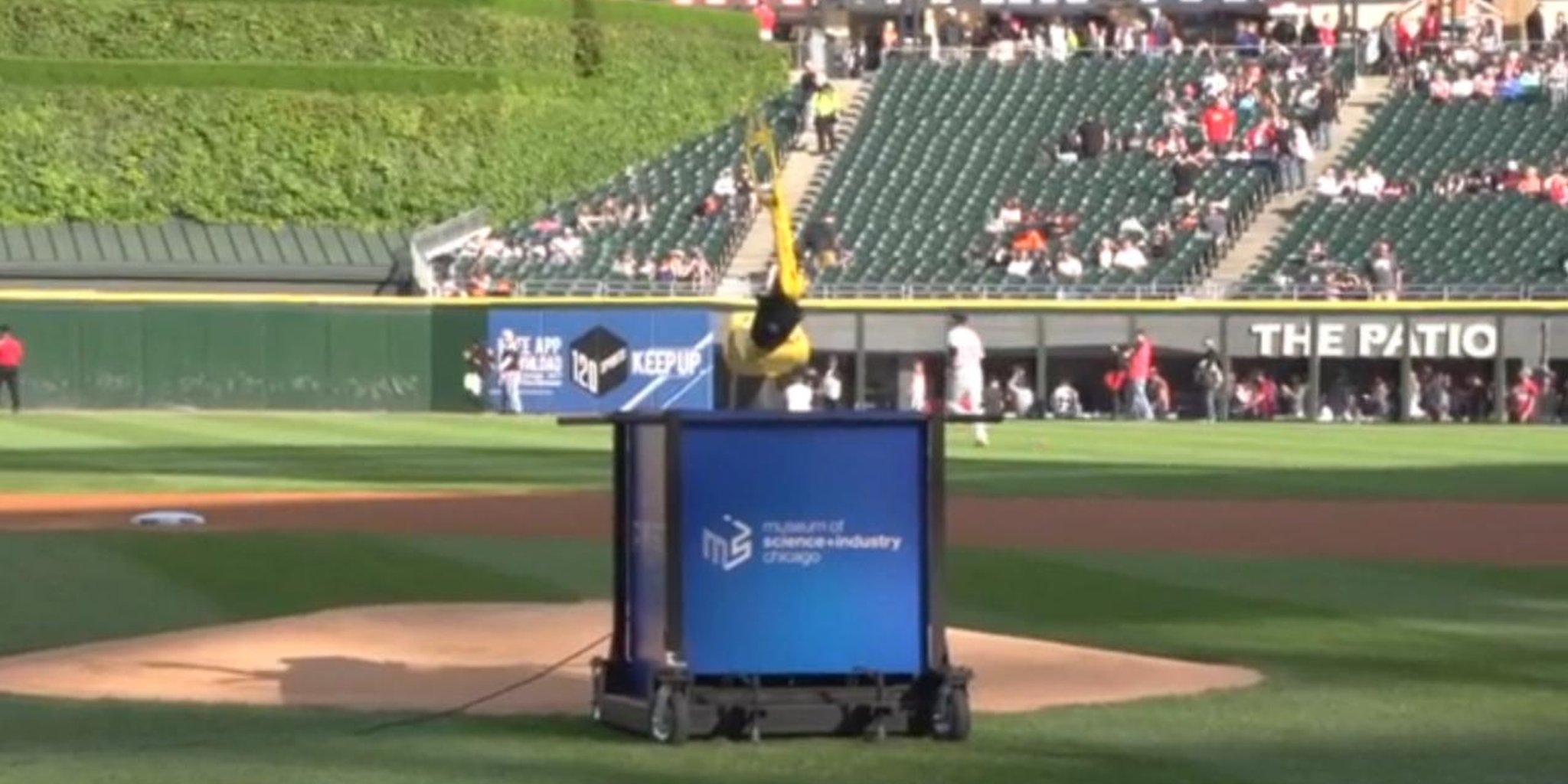 This Robot Is Just A Baseball Pitching Machine, Humanity Is Safe For Now