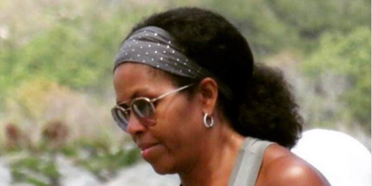 Michelle Obama natural hair