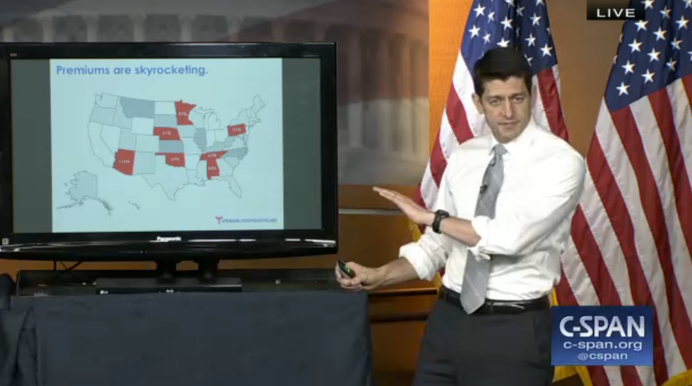 Paul Ryan powerpoint meme