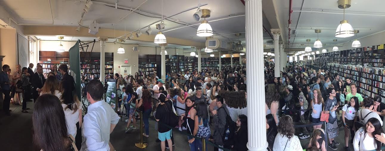 Joey Graceffa book signing in New York City