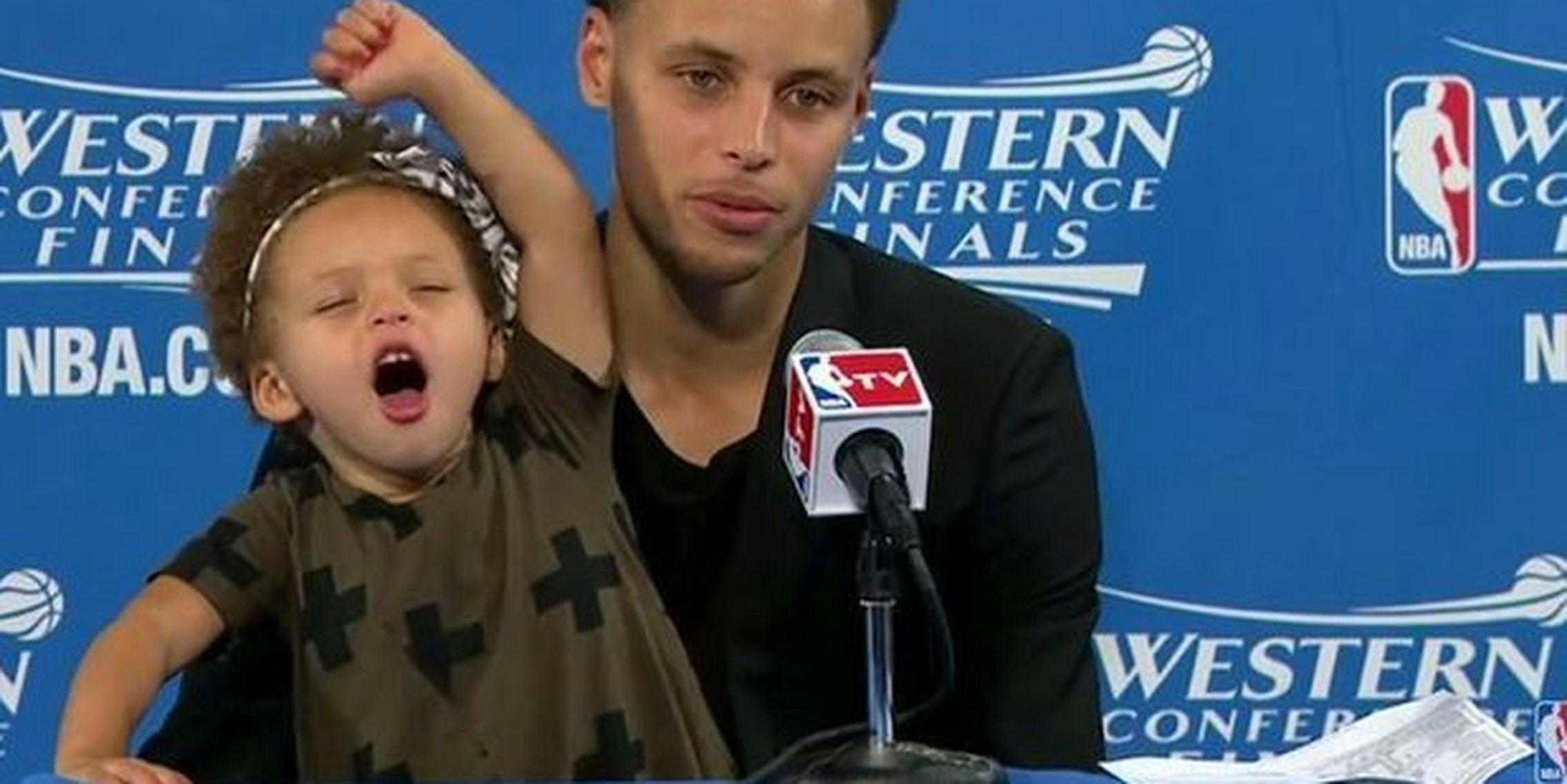 Riley Curry, a 29-year-old ex-football player, talks about abuse meant for  Steph Curry's daughter